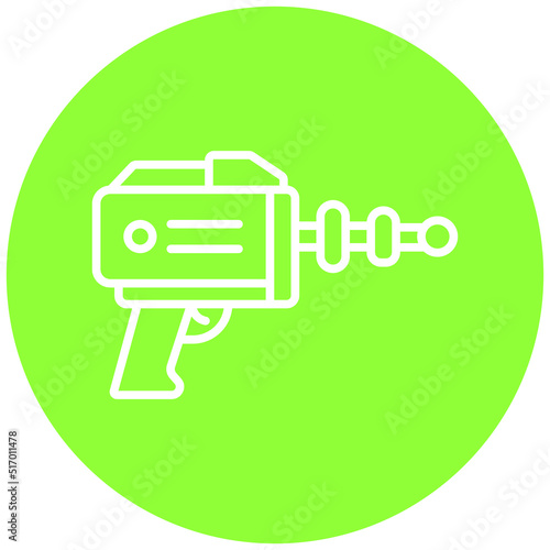 Laser Battle Icon Style