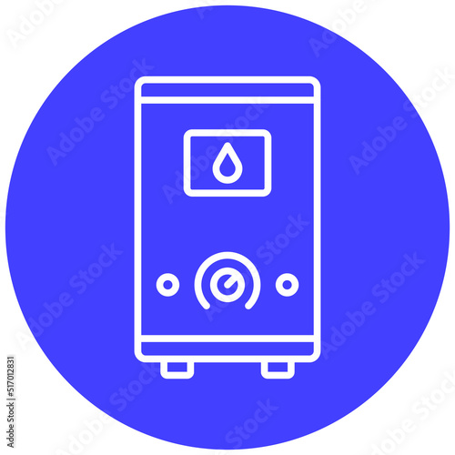 Water Heater Icon Style