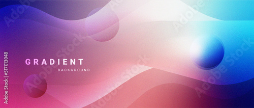 Abstract gradient background with grainy texture