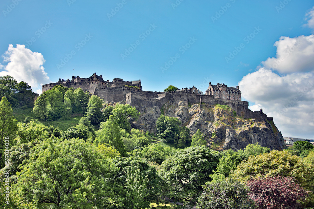 Das Schloss von Edinburgh
