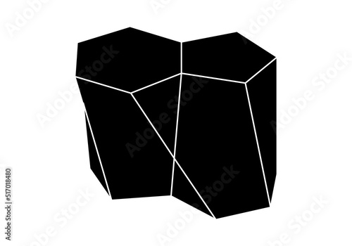 Figuras pentagonales y hexagonales unidas. 