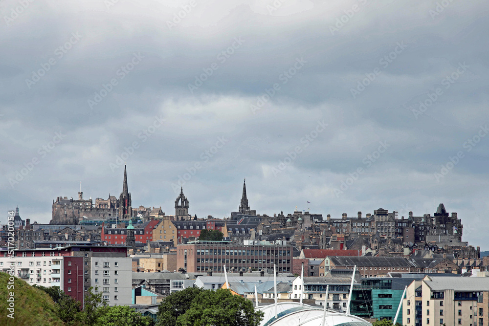Fototapeta premium Skyline Edinburgh