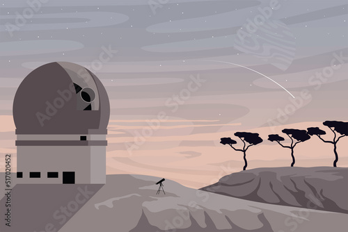 space observatory dome building