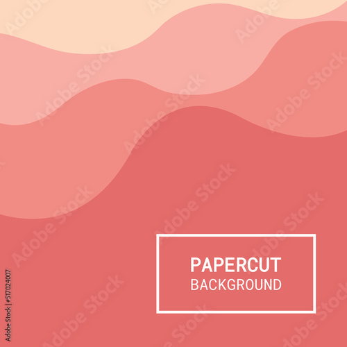 papercut background vector design wallpaper