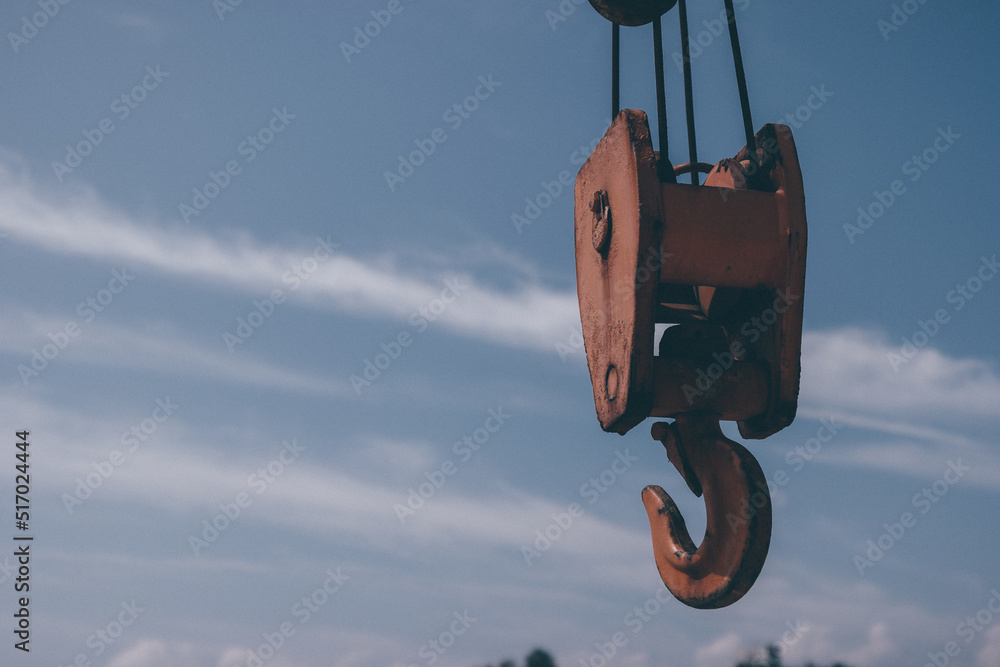 기중기 갈고리 건설