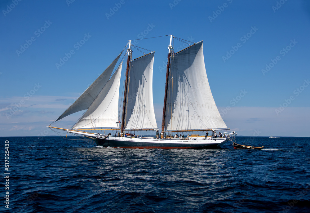 sailboat on the sea