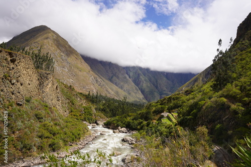 The landscapes around the hike on the Inca Trail in Peru © ChrisOvergaard