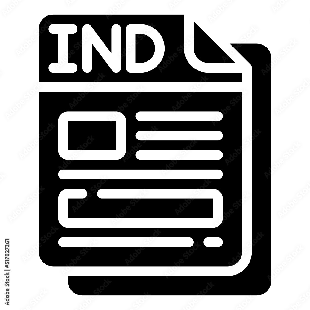 IND glyph icon,linear,outline,graphic,illustration IND glyph icon,linear,outline,graphic,illustration