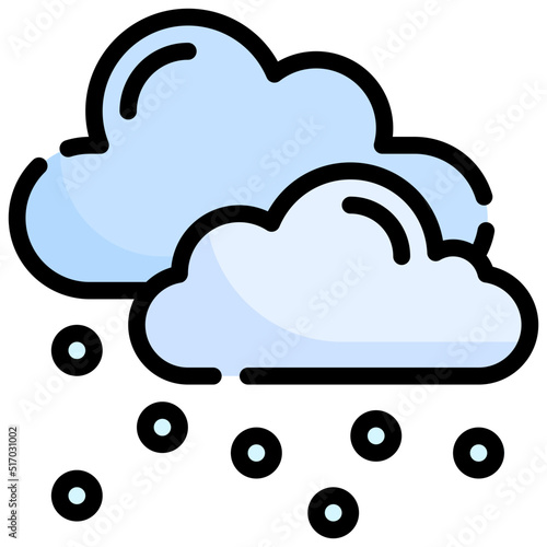 HAIL filled outline icon,linear,outline,graphic,illustration