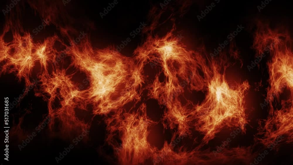 fire frame loop effect, Burning Background with fire, Abstract
