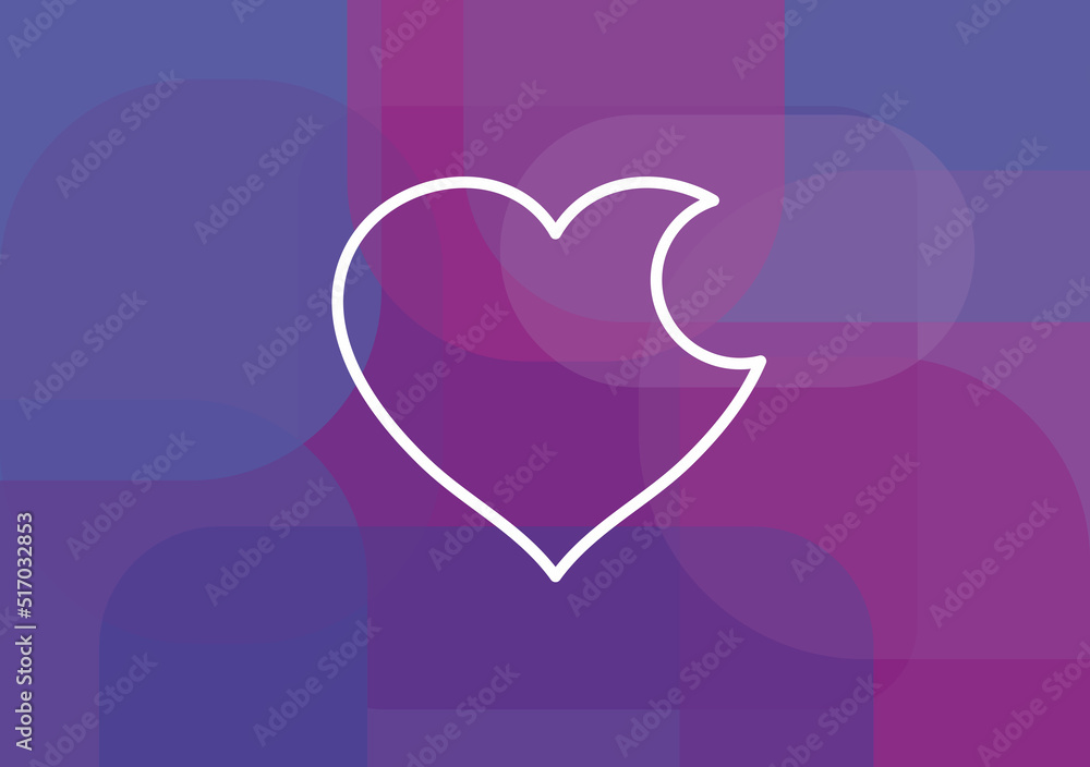 heart love vector icon line icon.vector illustration design heart love vector icon line icon.vector illustration design
