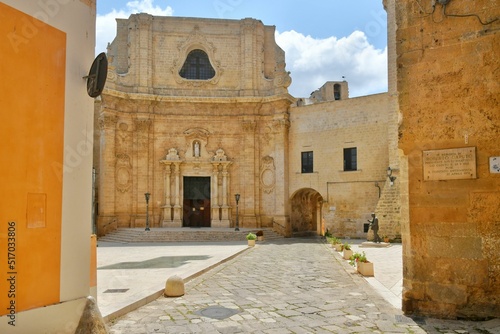 The Italian village of Tricase in Puglia. photo