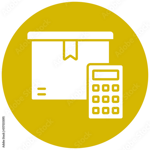 Delivery Costs Calculator Icon Style
