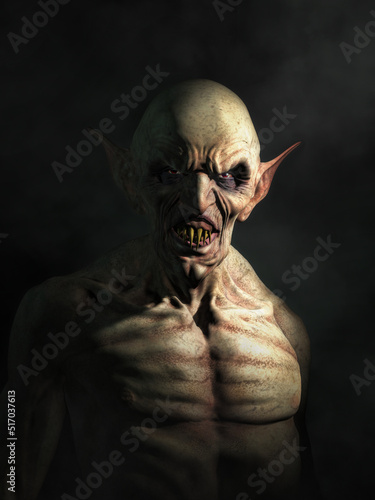 Obraz na plátně A portrait of a vampire
