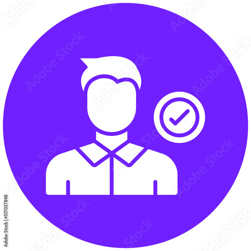 Candidate Male Icon Style