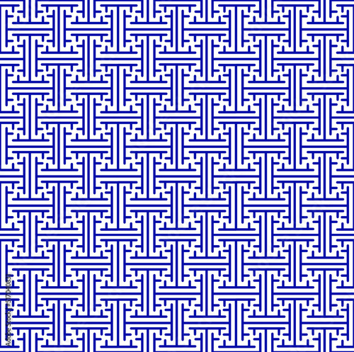navy greek key vector graphic seamless pattern geometrical wallpaper