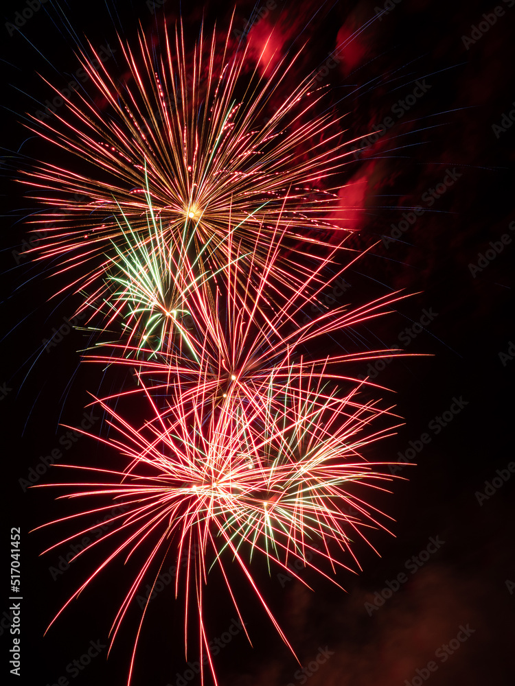 Fourth of July fireworks celebration Fourth of July fireworks celebration