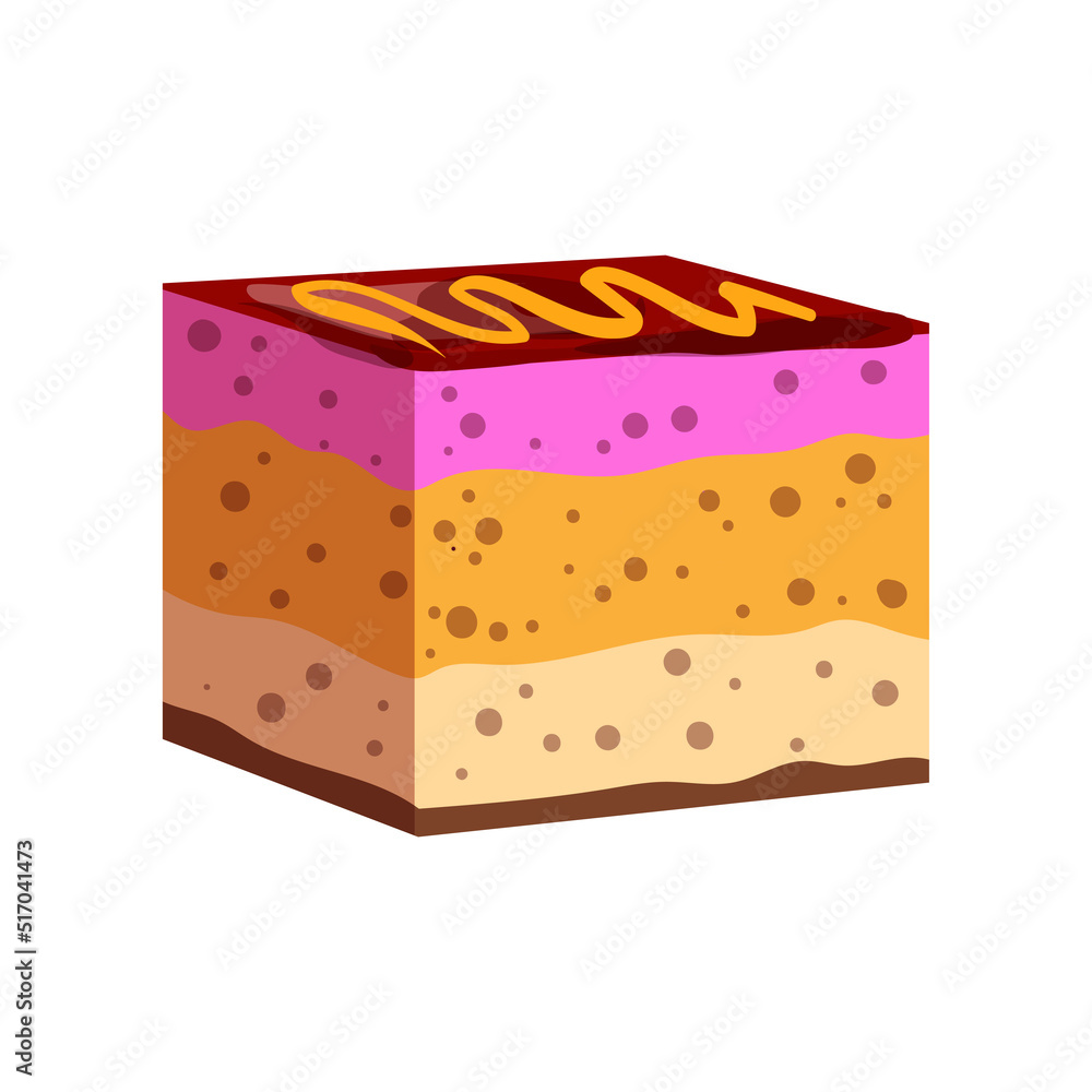 Cake pastries and cheesecakes. Vector illustrations of sweets isolated on white background. Cake pastries and cheesecakes. Vector illustrations of sweets isolated on white background.