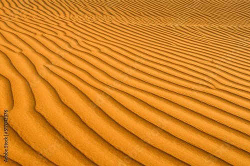 Ripples in sand