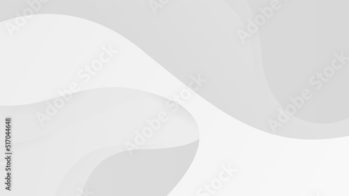 Abstract background with modern trendy white grey gradient for presentation design, flyer, social media cover, web banner, tech banner