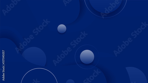 Abstract dark blue background with modern trendy gradient texture color for presentation design, flyer, social media cover, web banner, tech banner © Roisa