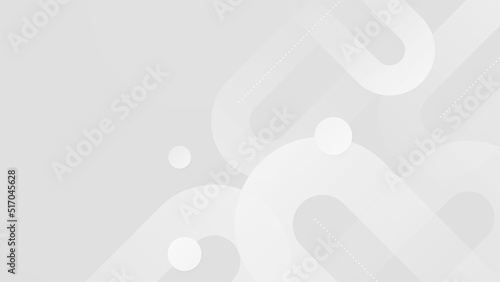 Abstract background with modern trendy white grey gradient for presentation design, flyer, social media cover, web banner, tech banner