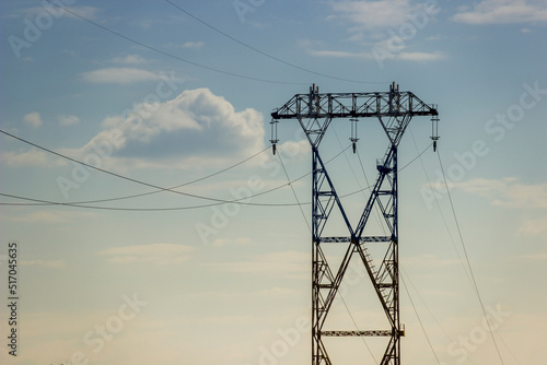 iron electric pole
