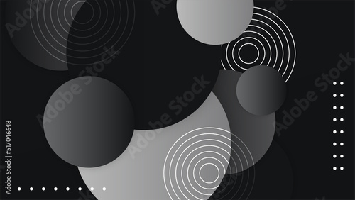 Wallpaper Mural Abstract black background with modern trendy gradient texture color for presentation design, flyer, social media cover, web banner, tech banner Torontodigital.ca