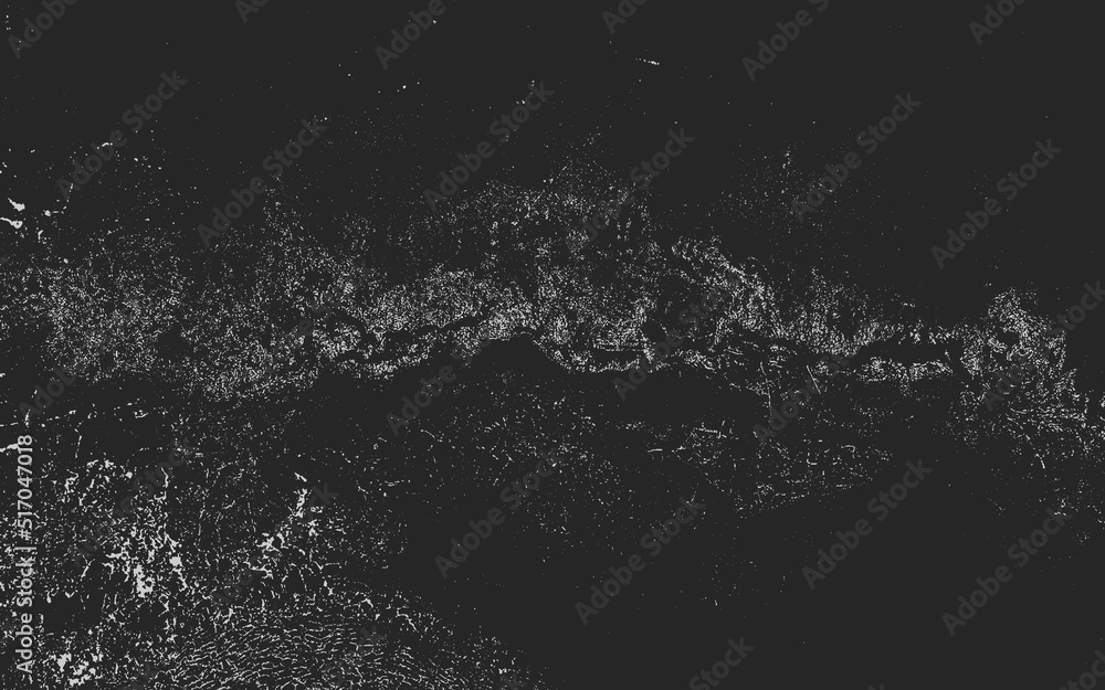 Scratched Grunge Urban Background Texture Vector. Dust Overlay Distress Grainy Grungy Effect. Distressed Backdrop Vector Illustration. Isolated White on Black Background 35