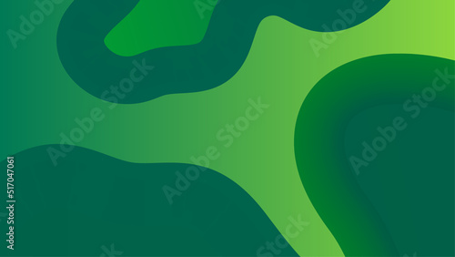 Abstract green background with modern trendy gradient texture color for presentation design, flyer, social media cover, web banner, tech banner