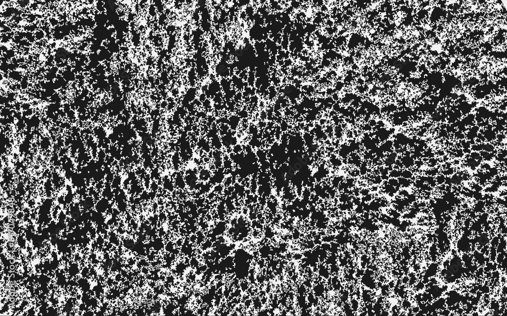 Obraz premium Scratched Grunge Urban Background Texture Vector. Dust Overlay Distress Grainy Grungy Effect. Distressed Backdrop Vector Illustration. Isolated White on Black Background 43