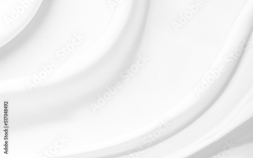 White gray satin texture that is white silver fabric silk background with beautiful soft blur pattern natural.