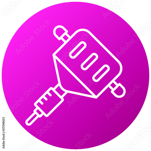 Drain Auger Icon Style