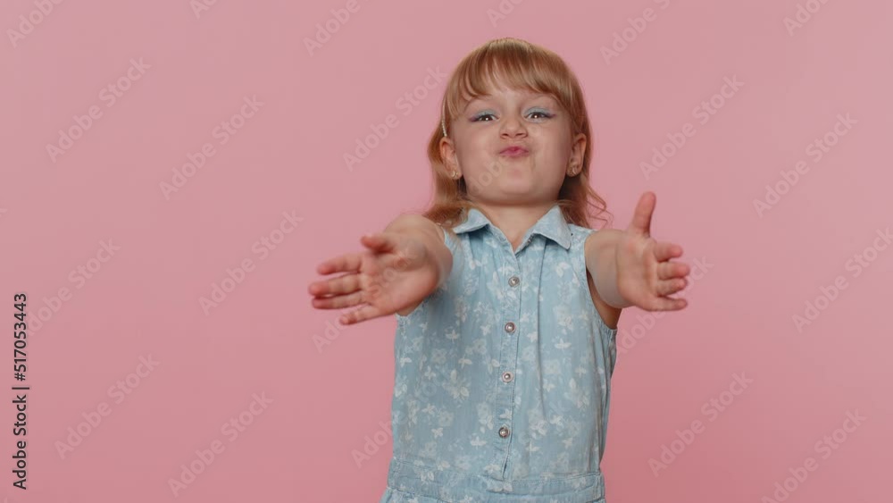 Funny amusing preteen child girl kid making playful silly facial expressions grimacing, fooling around, parodies seal animal clapping hands. Little toddler children stupid brainless dumb expression Funny amusing preteen child girl kid making playful silly facial expressions grimacing, fooling around, parodies seal animal clapping hands. Little toddler children stupid brainless dumb expression