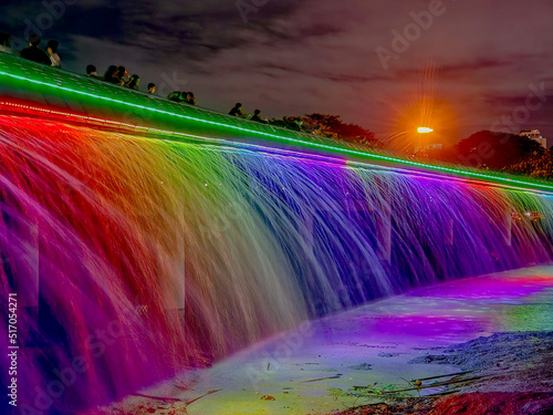 Colorful Anh Sao Bridge photo