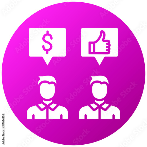 Haggling Icon Style