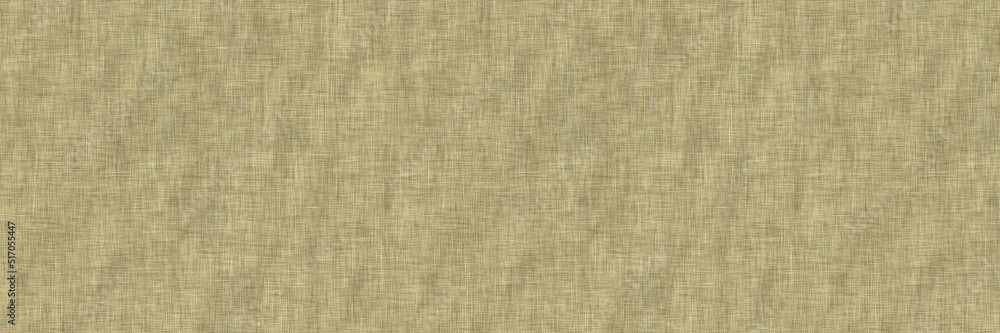 Fototapeta premium Seamless jute hessian fiber texture border background. Natural eco beige brown fabric effect banner. Organic neutral tone woven rustic hemp ribbon trim edge