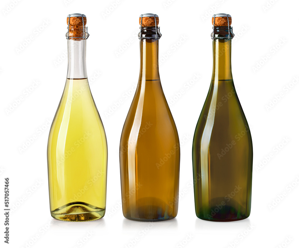 Sparkling wine bottles, champagne bottle Sparkling wine bottles, champagne bottle