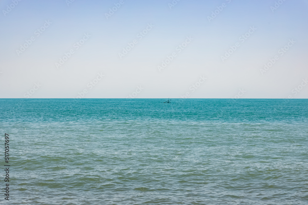 a blue-blue sea against a blue sky. Sochi 2022 Anchor Slot