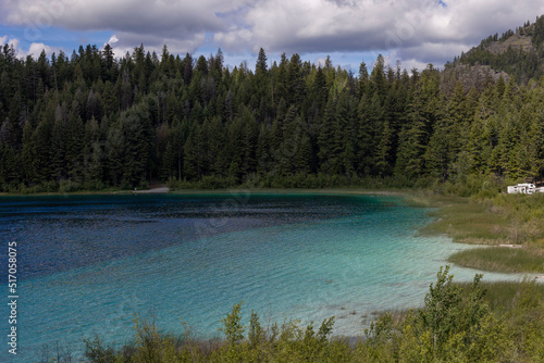 Emerald Green Beautiful Lake, Kentucky Alleyne Provincial Park, British Columbia, Canada