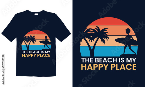 Summer t-shirt design. Best for fashion graphics, t-shirt prints, posters, stickers, décor elements, t-shirts, and prints.