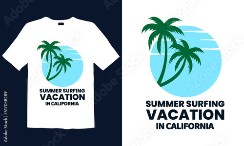Summer t-shirt design. Best for fashion graphics, t-shirt prints, posters, stickers, décor elements, t-shirts, and prints.