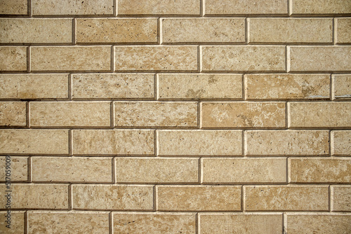 Artificial building stone for facade decoration as a background.