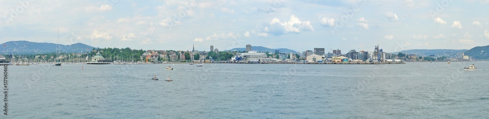 Panorama of the Norwegian capital, Oslo