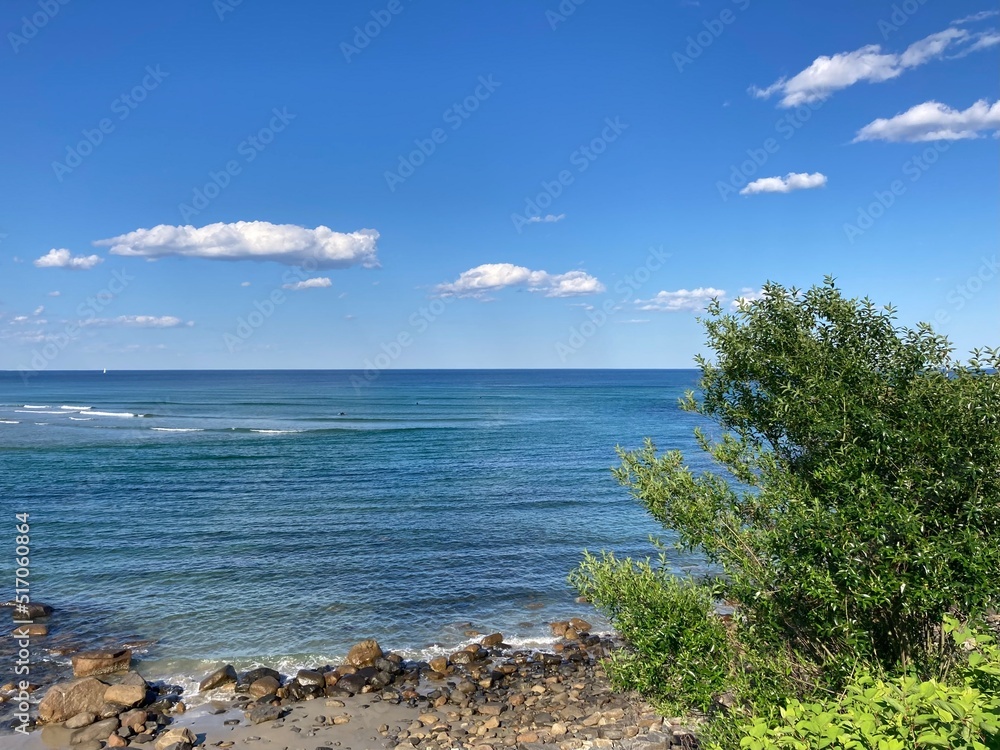 bkue ocean and sky in coastal Maine bkue ocean and sky in coastal Maine