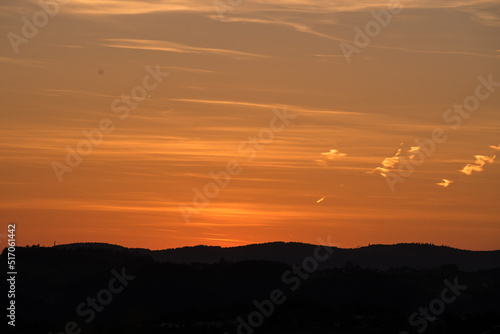 romantisches Abendrot - Sonnenuntergang