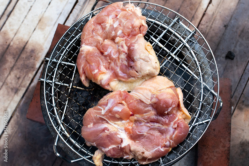 炭火焼チキン