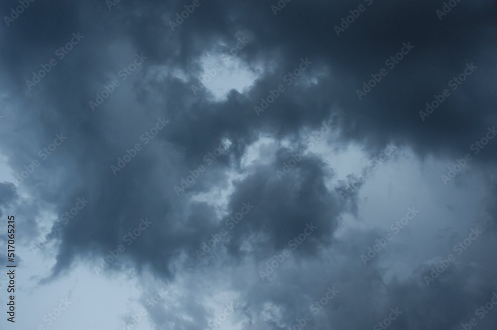 Scenic shot of dramatic sky with rainy clouds, natural backdrop Scenic shot of dramatic sky with rainy clouds, natural backdrop