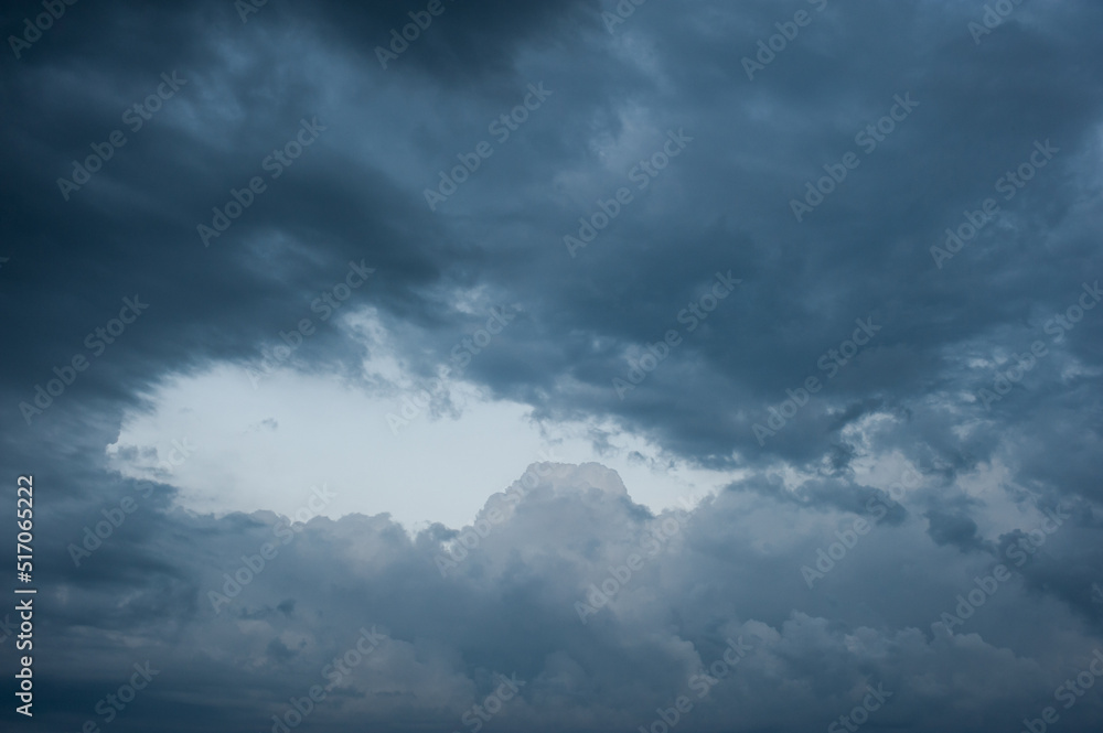 Scenic shot of dramatic sky with rainy clouds, natural backdrop Scenic shot of dramatic sky with rainy clouds, natural backdrop