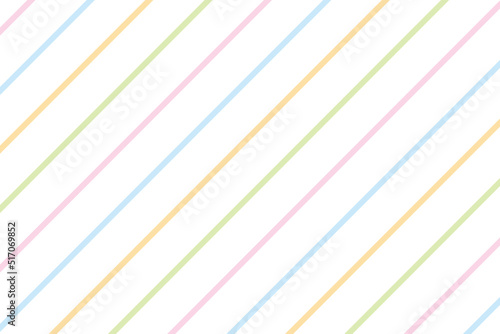 4色のカラフルなストライプ